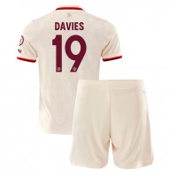 Bayern Munich Alphonso Davies #19 3rd trikot Kinder 2024-25 Kurzarm (+ Kurze Hosen)